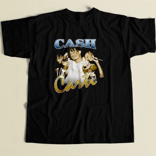 Playboy Carti Cash Hip Hop 80s Mens T Shirt