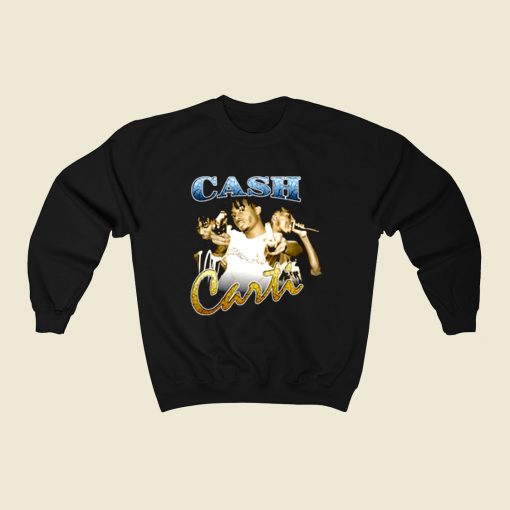 Playboy Carti Cash Hip Hop 80s Sweatshirt Style