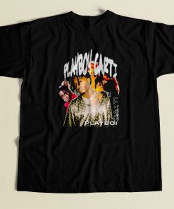 Playboy Carti Rap Homage 80s Mens T Shirt