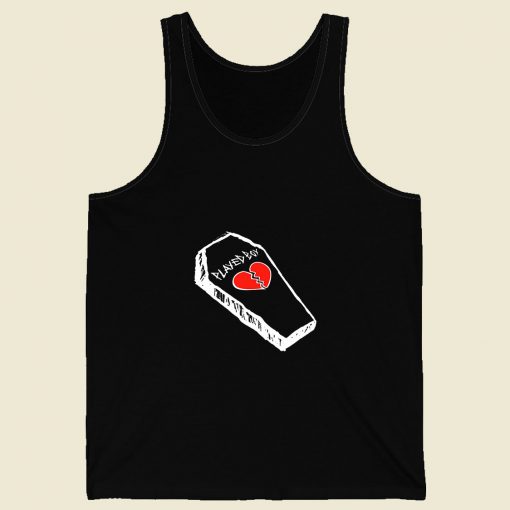 Played Boy Coffin Retro Mens Tank Top