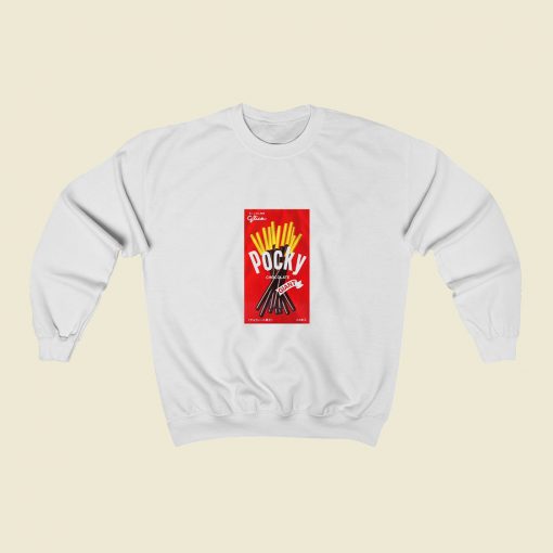 Pocky Box Sweatshirt Street Style