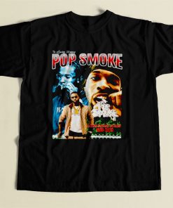 Pop Smoke In Loving Memory 80s Mens T Shirt