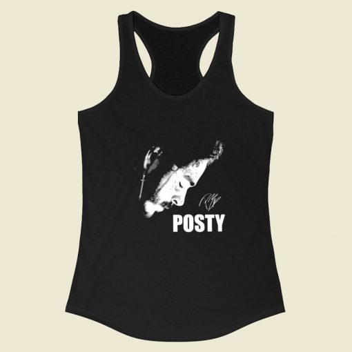 Post Malone Posty Signature Racerback Tank Top