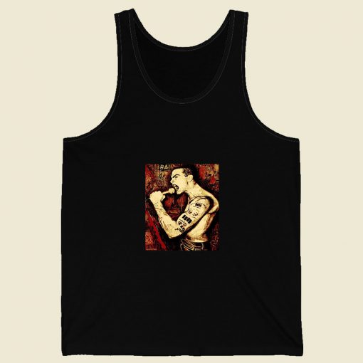 Poster Style Henry Rollins Retro Mens Tank Top