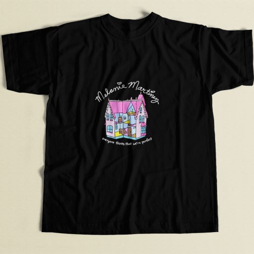 Pretty Dollhouse Melanie Martinez Black 80s Mens T Shirt