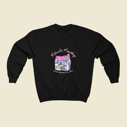 Pretty Dollhouse Melanie Martinez Black 80s Sweatshirt Style