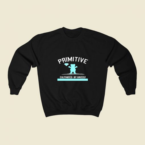 Primitive X Grizzly X Diamond Supply Co 80s Sweatshirt Style