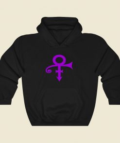 Prince Symbol Mineral Wash Cool Hoodie Fashion