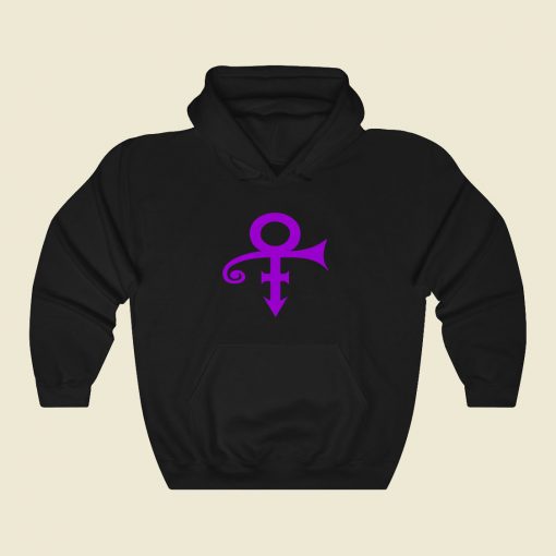 Prince Symbol Mineral Wash Cool Hoodie Fashion