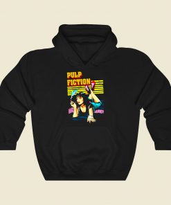 Pulp Fiction Uma Thurman Cool Hoodie Fashion