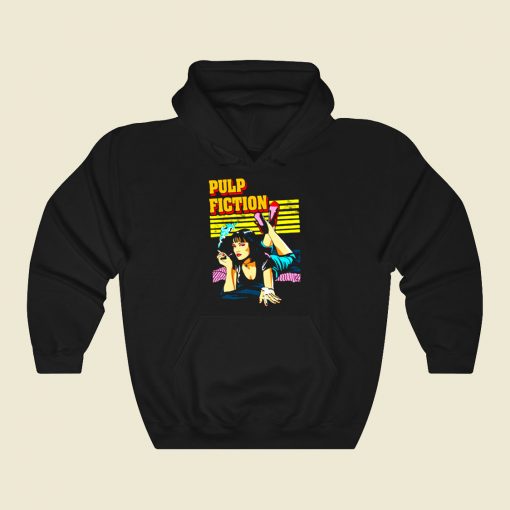 Pulp Fiction Uma Thurman Cool Hoodie Fashion