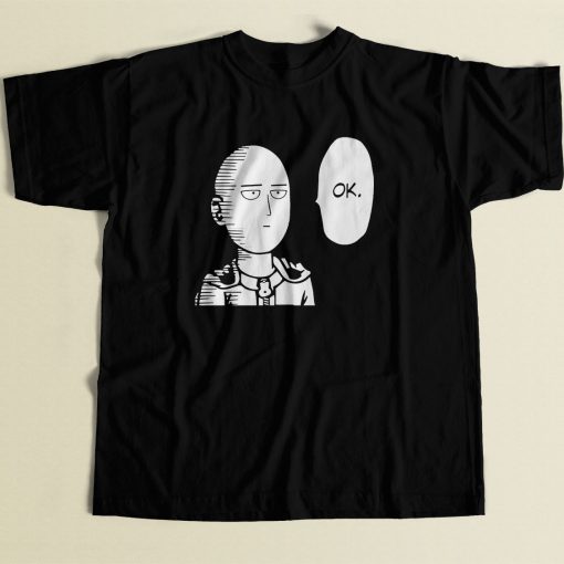 Punch Man Ok Cool Men T Shirt