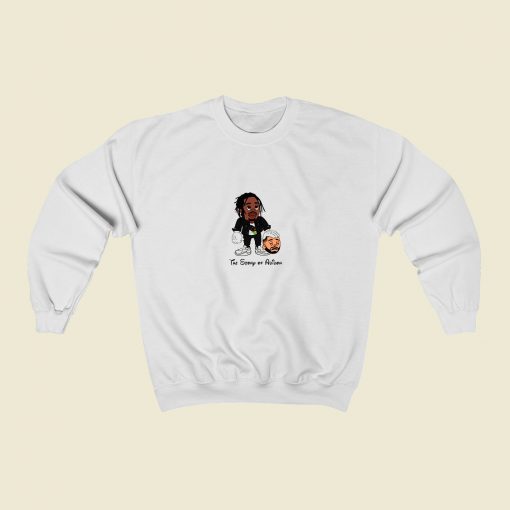 Pusha T Story Of Adidon Disney Sweatshirt Street Style