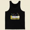 Quarantine See You Real Soon Quarantineland Retro Mens Tank Top