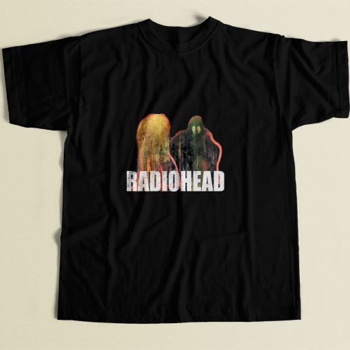 Radiohead The King Of Limbs 80s Mens T Shirt