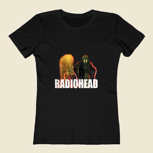 Radiohead The King Of Limbs 80s Womens T shirt