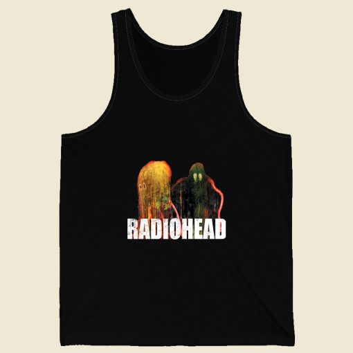 Radiohead The King Of Limbs Retro Mens Tank Top