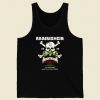 Rammstein 2020 Pandemic Covid 19 Retro Mens Tank Top