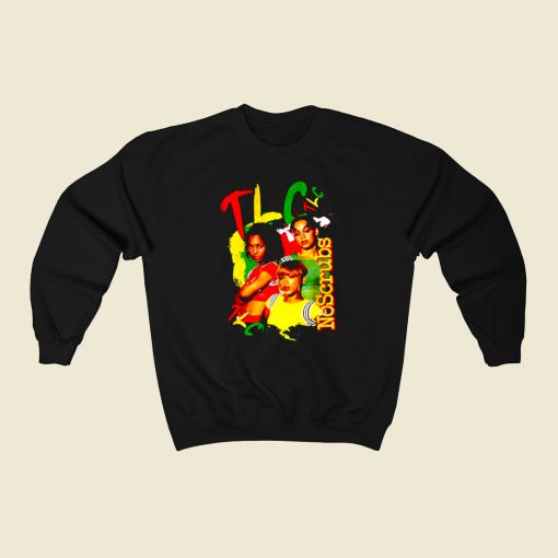 Rap Girl Group Tlc No Scrubs 80s Sweatshirt Style