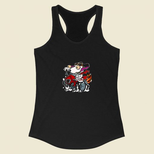 Rat Dog Fink Racerback Tank Top