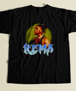 Rema Black Girl Rapper 80s Mens T Shirt