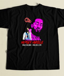 Rest In Peace Nipsey Hussle Thank You 80s Mens T Shirt