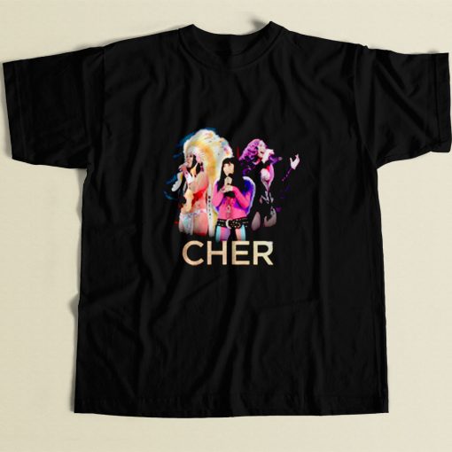 Retro Cher Tour 80s Mens T Shirt