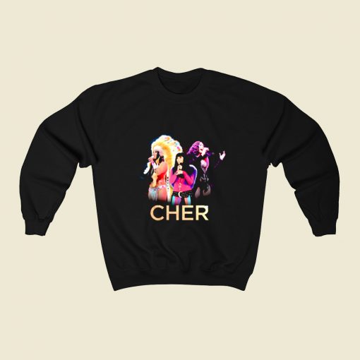 Retro Cher Tour 80s Sweatshirt Style