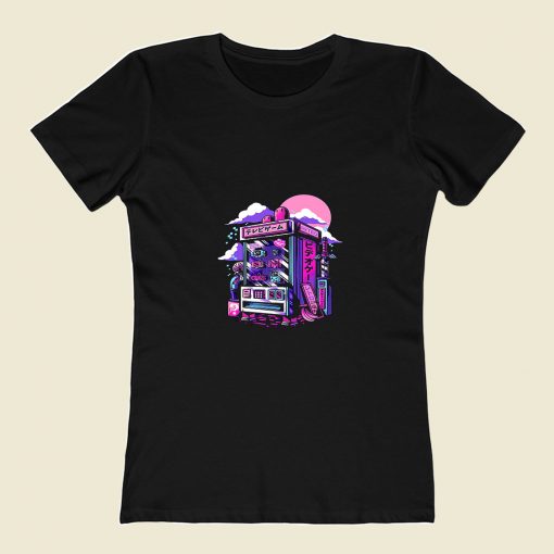 Retro Gaming Machine 80s Womens T shirt