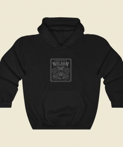 Retro Shotgun Willie Nelson Cool Hoodie Fashion