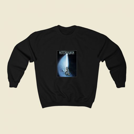 Return Of The Jedi Poster 80s Sweatshirt Style