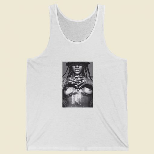 Robyn Rihanna Fenty Singe Summer Tank Top