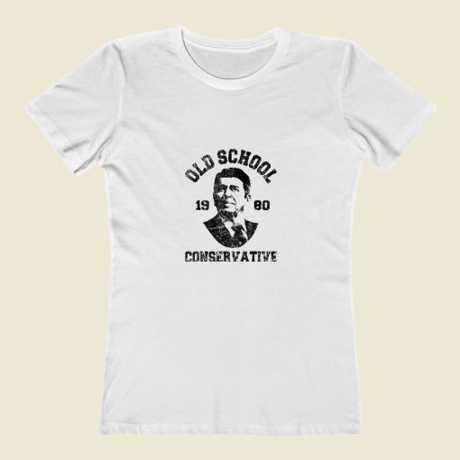 Ronald Reagan 1980 Conservative Classic Women T Shirt