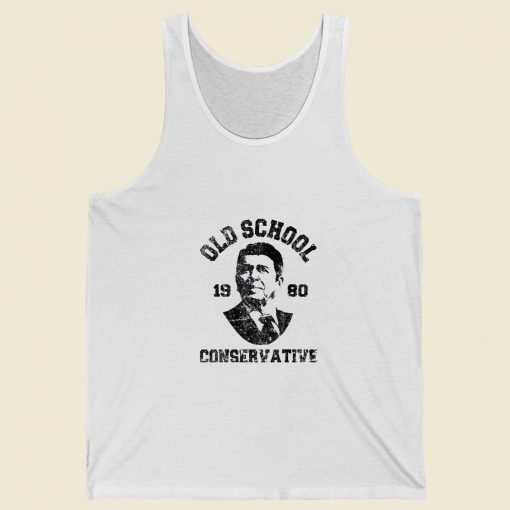 Ronald Reagan 1980 Conservative Summer Tank Top