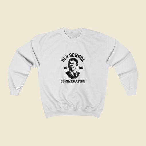 Ronald Reagan 1980 Conservative Sweatshirt Street Style