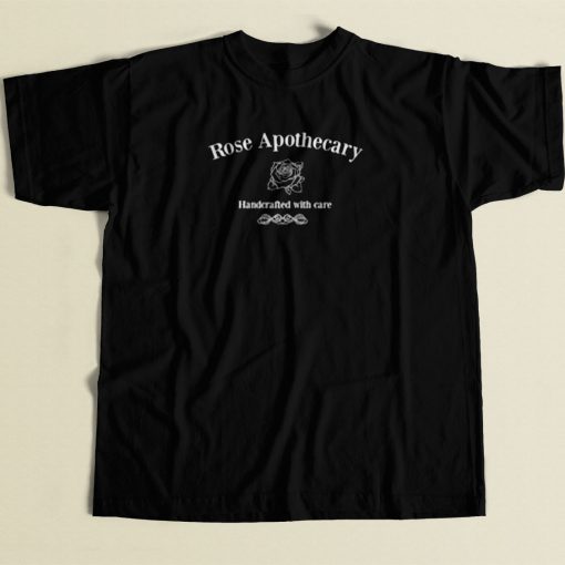 Rose Apothecary Logo Schitts Creek Ew David 80s Mens T Shirt