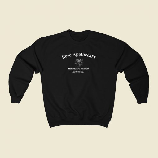 Rose Apothecary Logo Schitts Creek Ew David 80s Sweatshirt Style