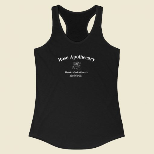 Rose Apothecary Logo Schitts Creek Ew David Racerback Tank Top