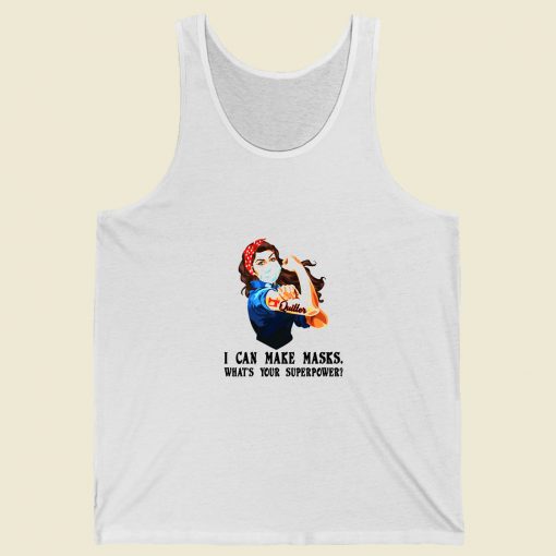 Rosie The Riveter Feminist Woman Summer Tank Top