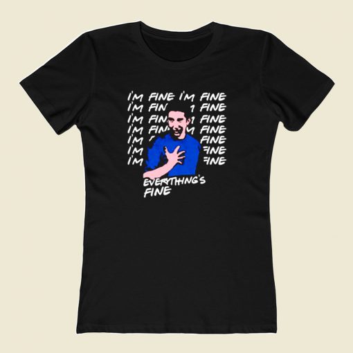 Ross Geller Im Fine 80s Womens T shirt