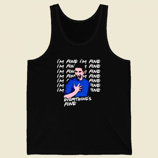 Ross Geller Im Fine Retro Mens Tank Top