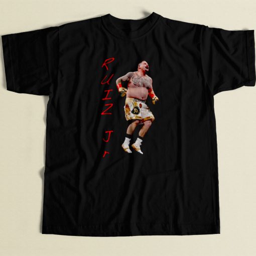 Ruiz Jr Destroyer Celebrate 80s Mens T Shirt