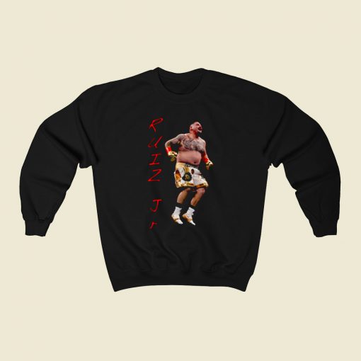 Ruiz Jr Destroyer Celebrate 80s Sweatshirt Style