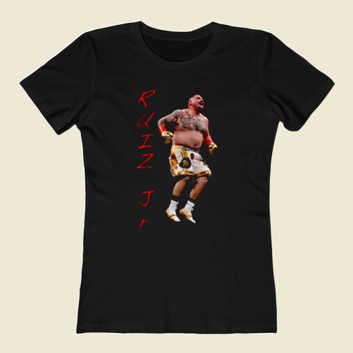 Ruiz Jr Destroyer Celebrate 80s Womens T shirt