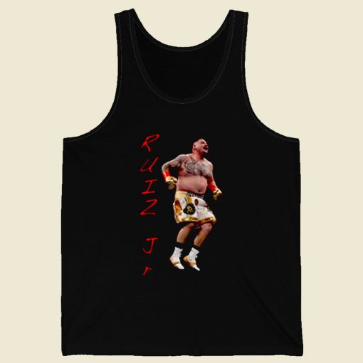 Ruiz Jr Destroyer Celebrate Retro Mens Tank Top