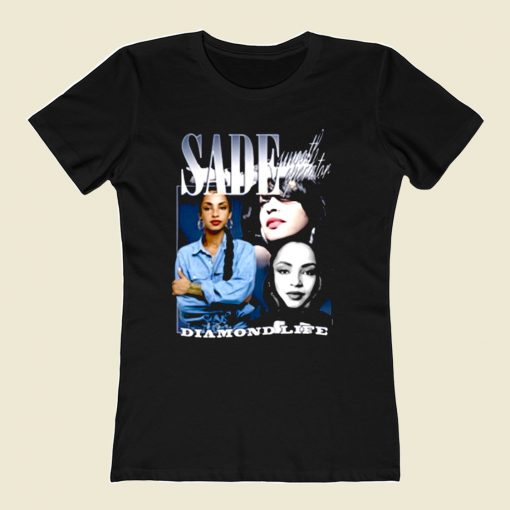 Sade Diamond Life 80s Womens T shirt