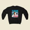 Sam Fender 80s Sweatshirt Style