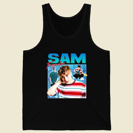 Sam Fender Retro Mens Tank Top