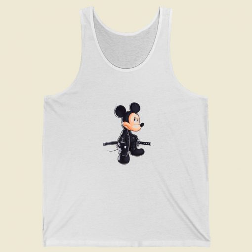 Samurai Mickey Mouse Summer Tank Top