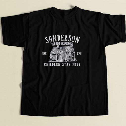 Sanderson Bed And Breakfast 80s Mens T Shirt